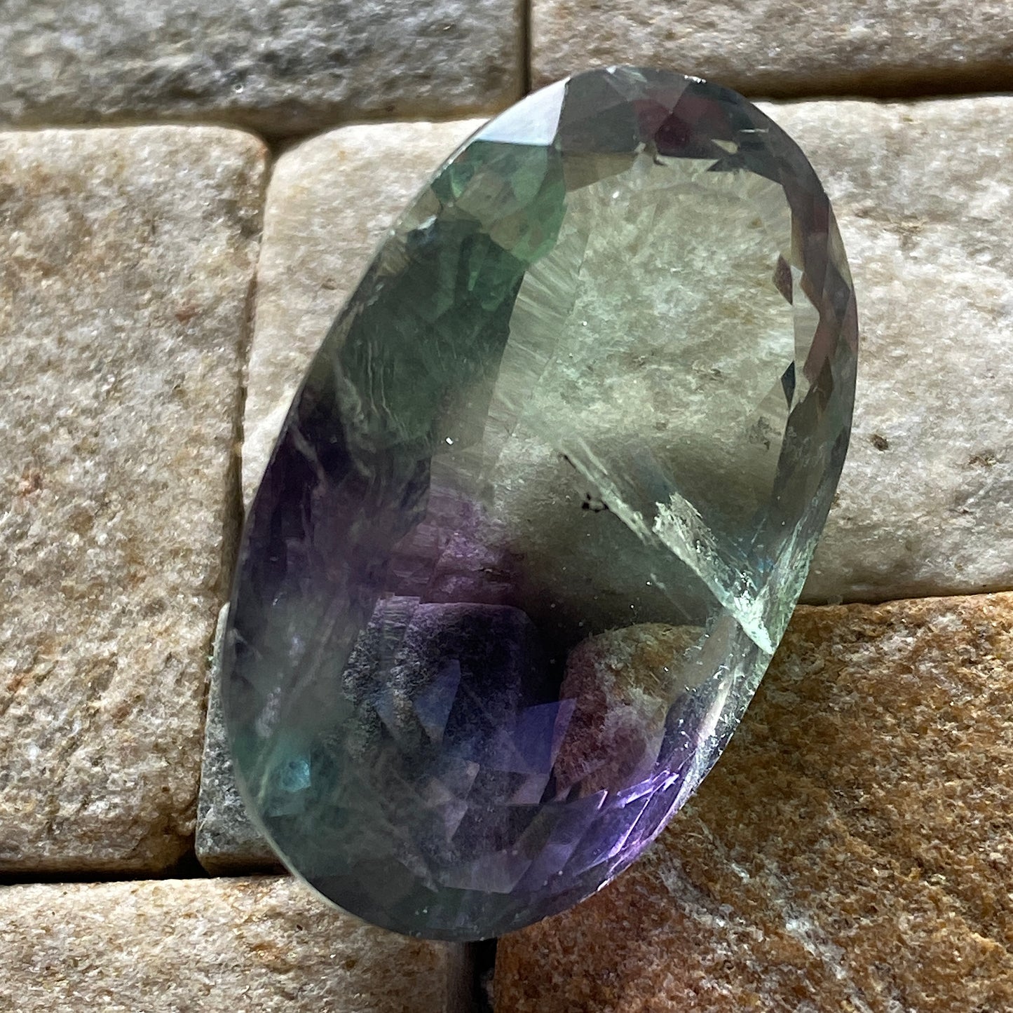 FLUORITE NATURAL MINED MASSIVE GEMSTONE - DE'AN MINE, CHINA 67.09CT MFG5359