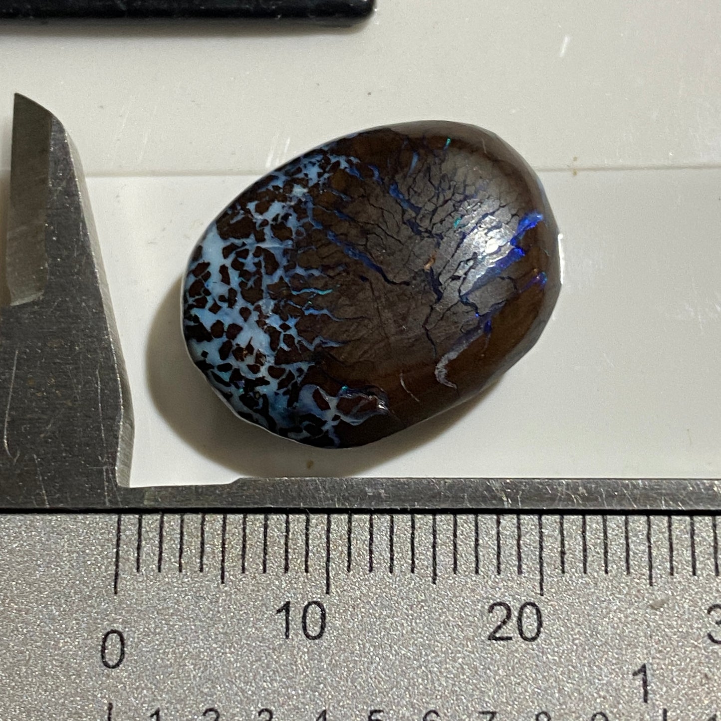 BOULDER OPAL NATURAL GEMSTONE : YOWAH OPAL FIELD, AUSTRALIA. 19.49Ct MFG5482