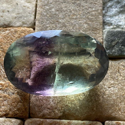 FLUORITE NATURAL MINED MASSIVE GEMSTONE - DE'AN MINE, CHINA 67.09CT MFG5359