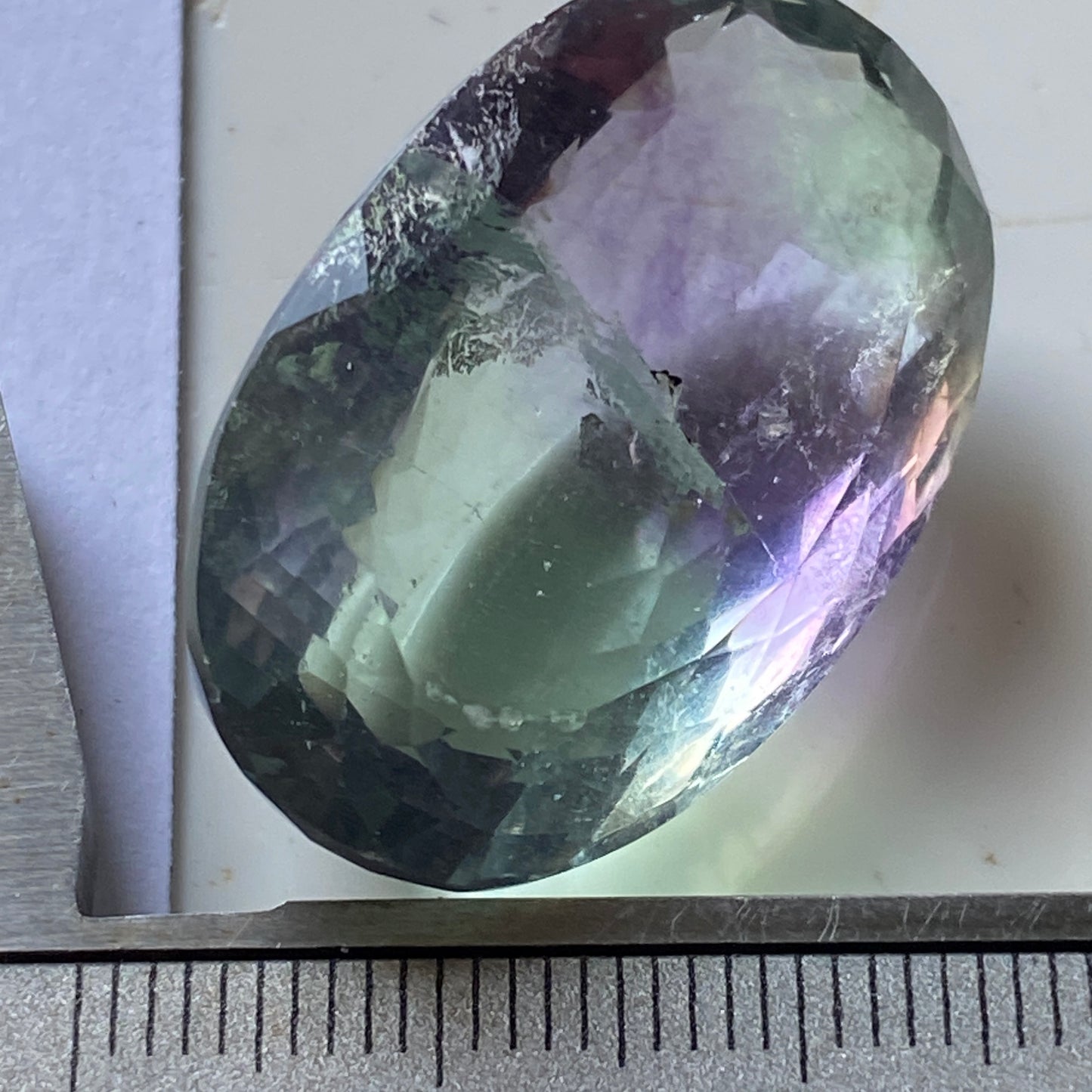 FLUORITE NATURAL MINED MASSIVE GEMSTONE - DE'AN MINE, CHINA 67.09CT MFG5359
