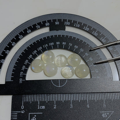 MOONSTONE [ ORTHOCLASE]  GEMSTONES x 7 : SONORA, MEXICO. 16.30Ct MFG5483