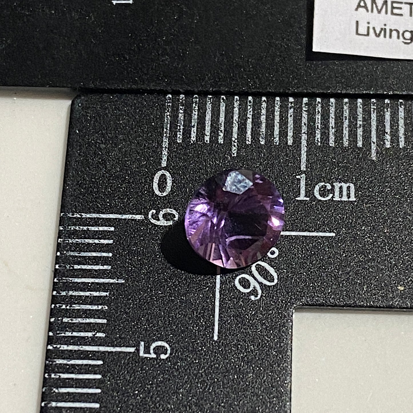 AMETHYST NATURAL GEMSTONE : LIVINGSTONE DISTRICT, ZAMBIA 1.35Ct MFG5485