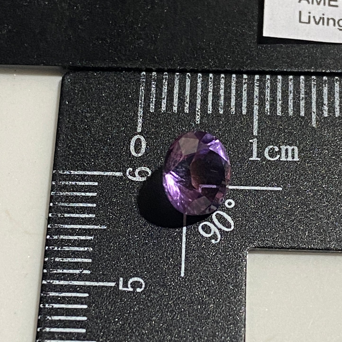 AMETHYST NATURAL GEMSTONE : LIVINGSTONE DISTRICT, ZAMBIA 1.35Ct MFG5485