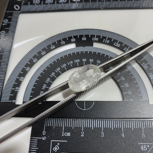 GOSHENITE BERYL NATURAL GEMSTONE : ERONGO MOUNTAINS, NAMIBIA 10.65Ct MFG5486