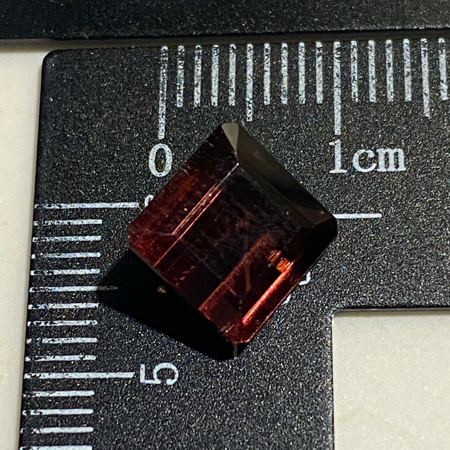 RUBELLITE TOURMALINE NATURAL GEMSTONE : HIMALAYA MINE, CALIFORNIA, U.S.A. 3.73Ct MFG5491