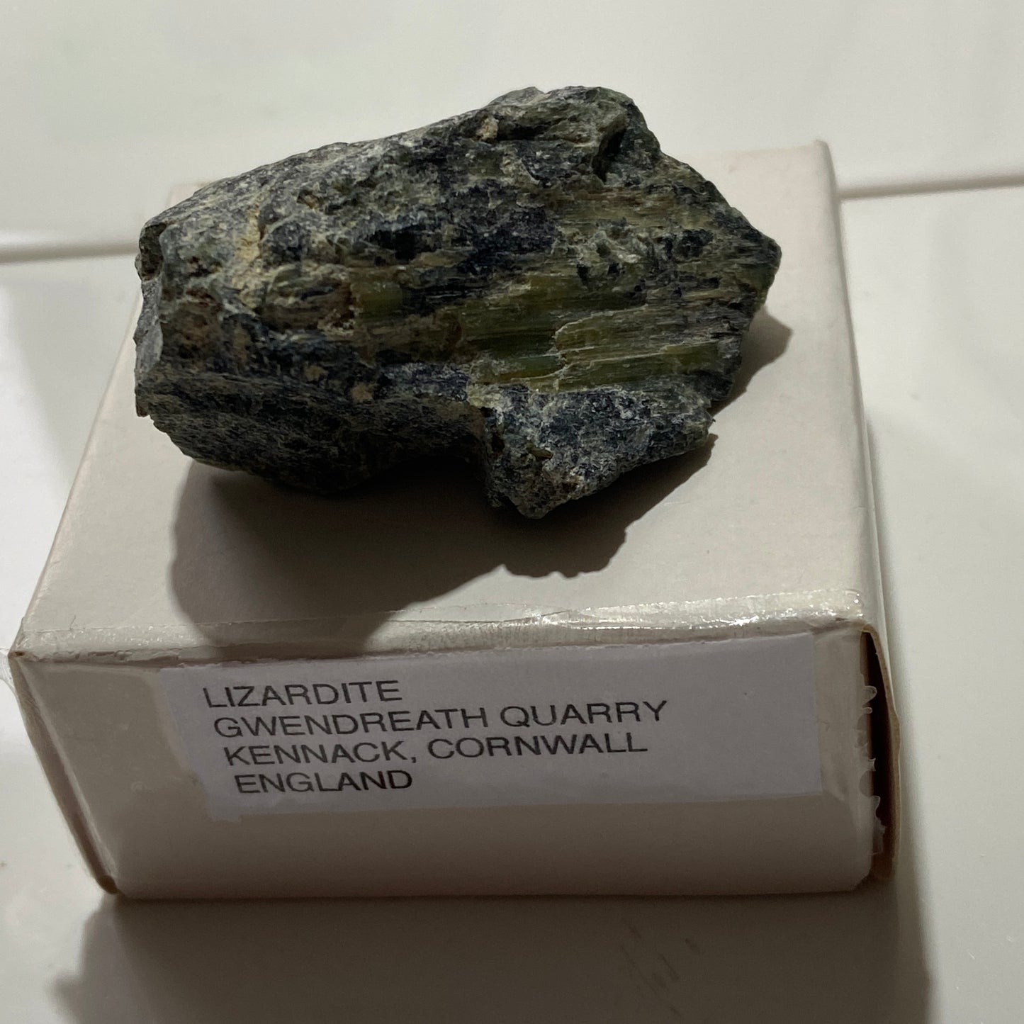 LIZARDITE - GWENDREATH QUARRY, KENNACK, CORNWALL, ENGLAND. 30g MF4212