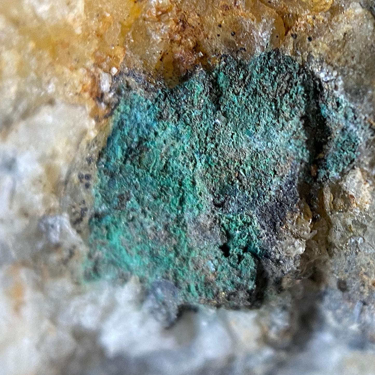 GALENA/MALACHITE [ETC] : NEW GLENCRIEFF MINE, DUMFRIES & GALLOWAY, SCOTLAND 61g MF5215