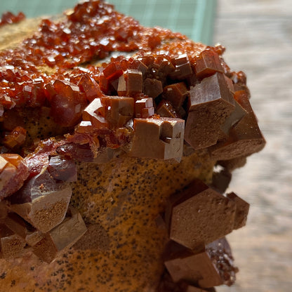 QUITE STUNNING VANADINITE SPECIMEN - BOU ALMADEN, MOROCCO LARGE 796g MF4435