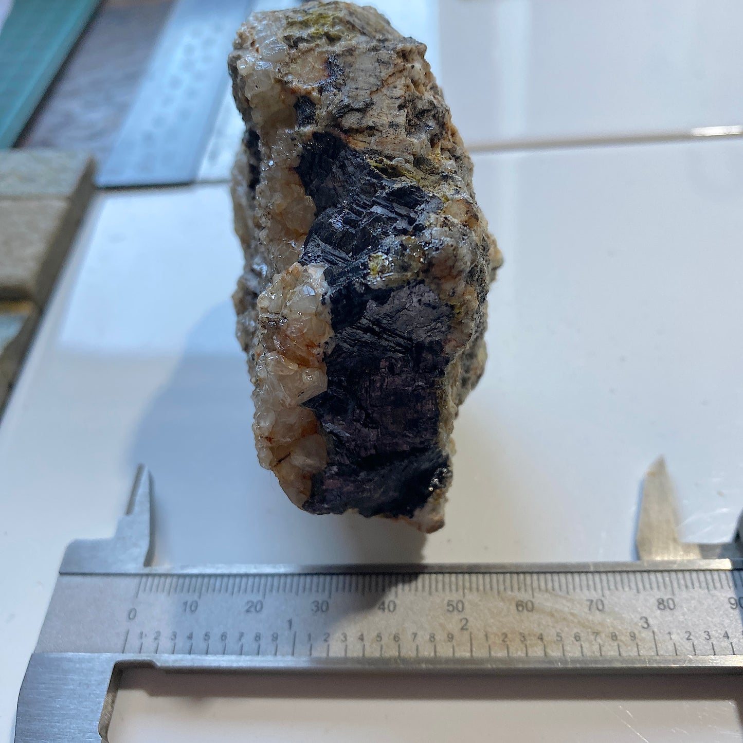 GALENA LEAD ORE ETC : PICHER MINING FIELD, TRI-STATE, U.S.A. 482g MF5216
