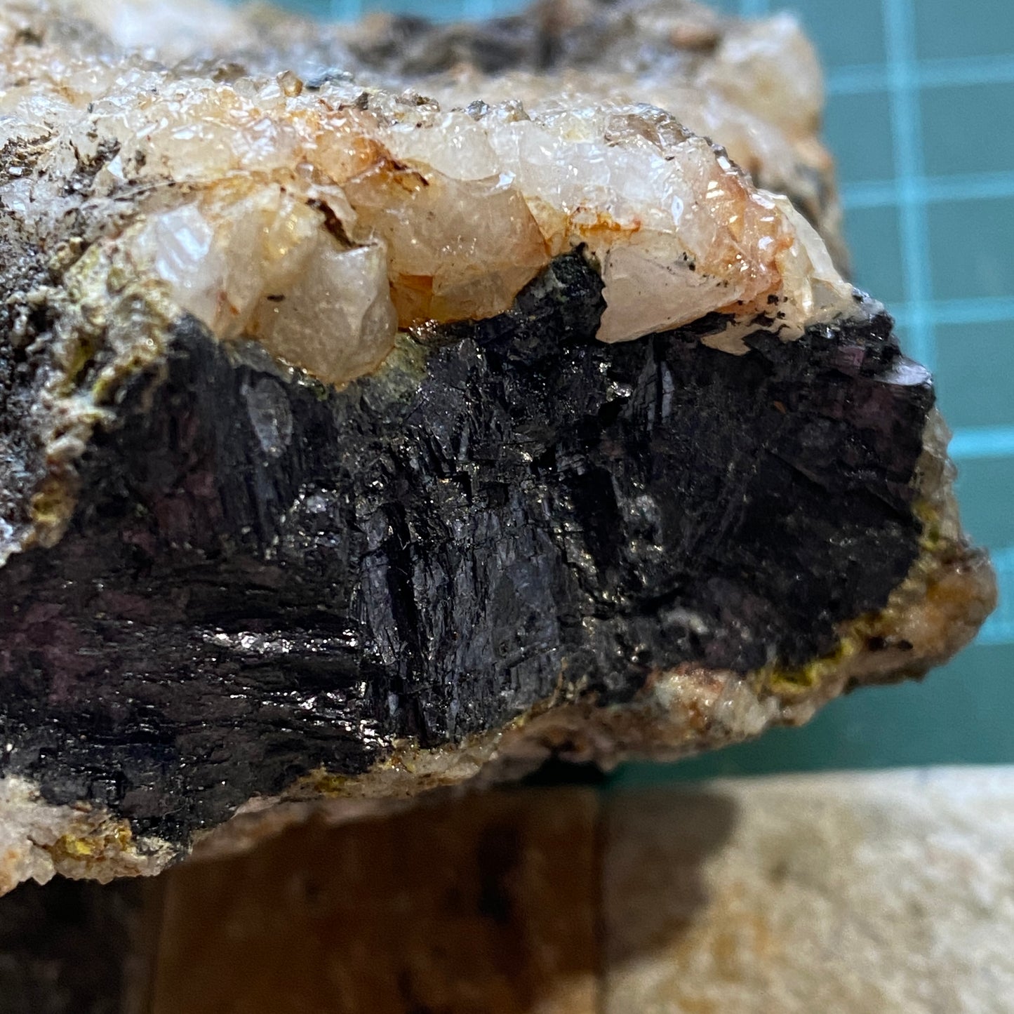 GALENA LEAD ORE ETC : PICHER MINING FIELD, TRI-STATE, U.S.A. 482g MF5216