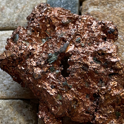 NATIVE COPPER ORE : KEWEEHAW PENINSULA, MICHIGAN, U.S.A. 46g MF5218