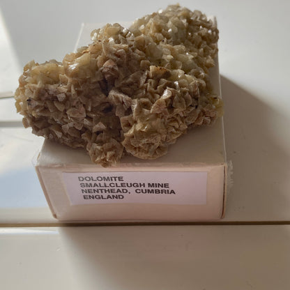 DOLOMITE FROM SMALLCLEUGH MINE, CUMBRIA, 102g. MF2026