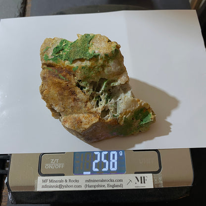 BAYLDONITE : DUCKETTS SHAFT, PENBERTHY CROFT MINE, ST HILARY, CORNWALL 258g MF1571