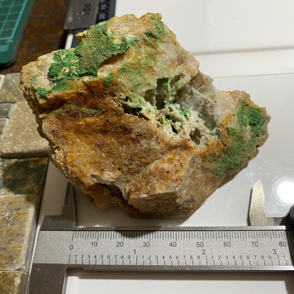 BAYLDONITE : DUCKETTS SHAFT, PENBERTHY CROFT MINE, ST HILARY, CORNWALL 258g MF1571