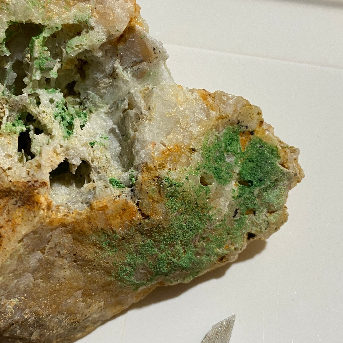 BAYLDONITE : DUCKETTS SHAFT, PENBERTHY CROFT MINE, ST HILARY, CORNWALL 258g MF1571