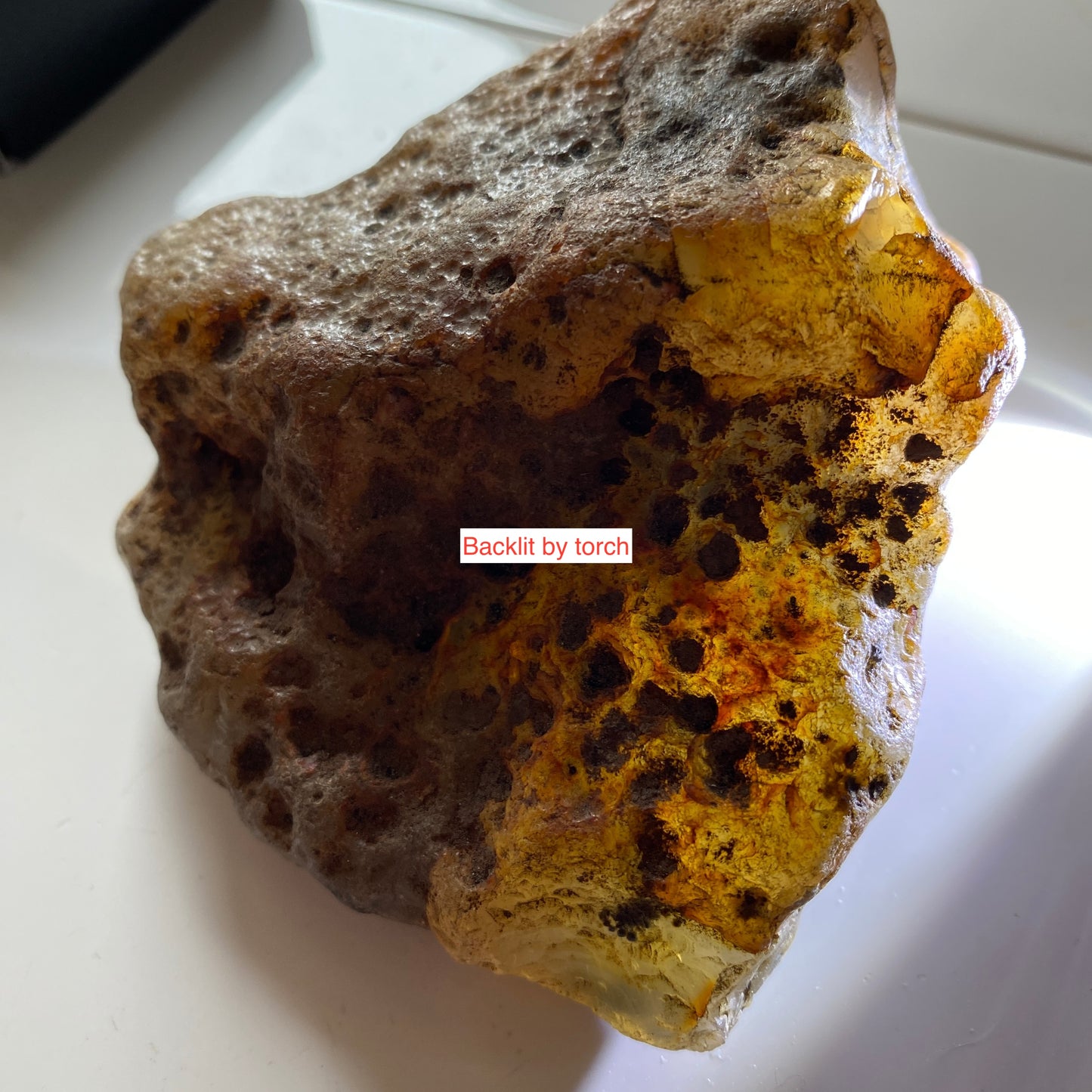 CHALCEDONY QUARTZ INTERESTING SPECIMEN FROM NEW MEXICO 449g MF4441