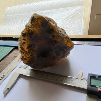 CHALCEDONY QUARTZ INTERESTING SPECIMEN FROM NEW MEXICO 449g MF4441