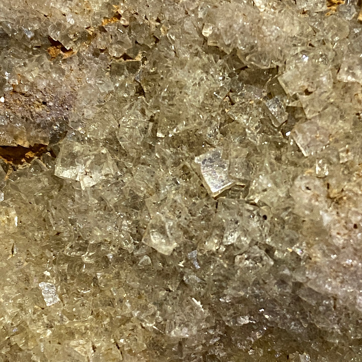 FLUORITE WITH QUARTZ : RAMPGILL MINE, NENTHEAD, CUMBRIA, ENGLAND 592g MF1558