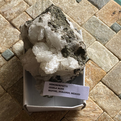 HEMIMORPHITE, OJUELA MINE, DURANGO, MEXICO. 212g MF2038