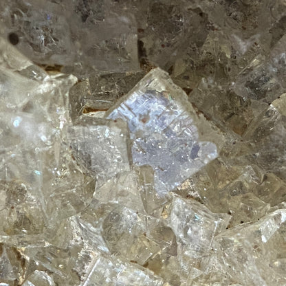 FLUORITE WITH QUARTZ : RAMPGILL MINE, NENTHEAD, CUMBRIA, ENGLAND 592g MF1558