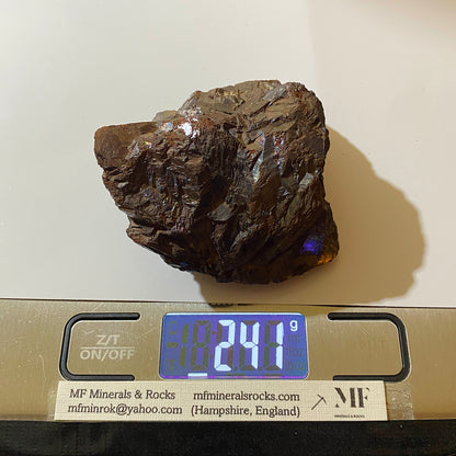 MICACEOUS HEMATITE : SMALLCLEUGH MINE, NENTHEAD, CUMBRIA, ENGLAND 241g MF1502