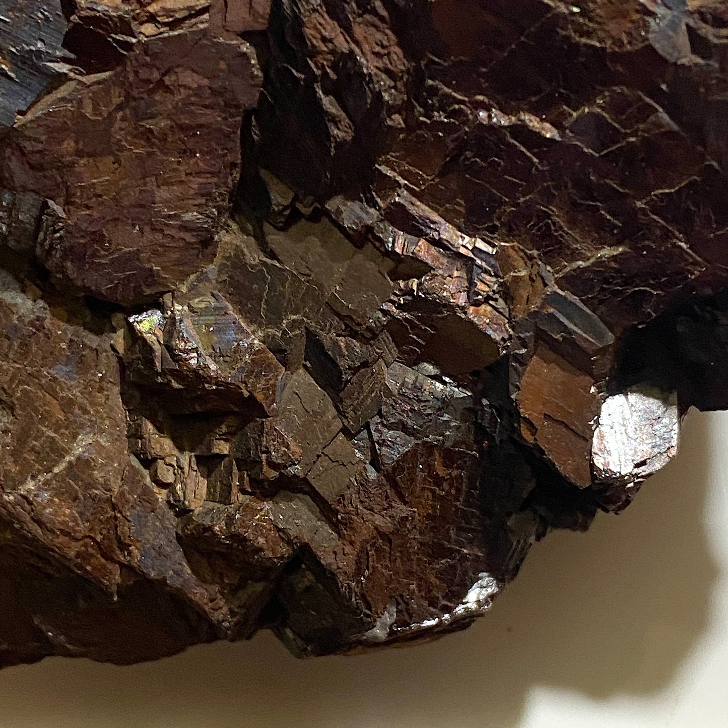 MICACEOUS HEMATITE : SMALLCLEUGH MINE, NENTHEAD, CUMBRIA, ENGLAND 241g MF1502