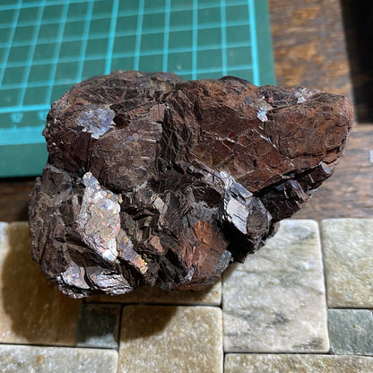 MICACEOUS HEMATITE : SMALLCLEUGH MINE, NENTHEAD, CUMBRIA, ENGLAND 241g MF1502