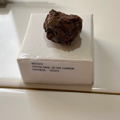 SIDERITE : YSTRAD MINE, BETWS GARMON, GWYNEDD, WALES - U.K.