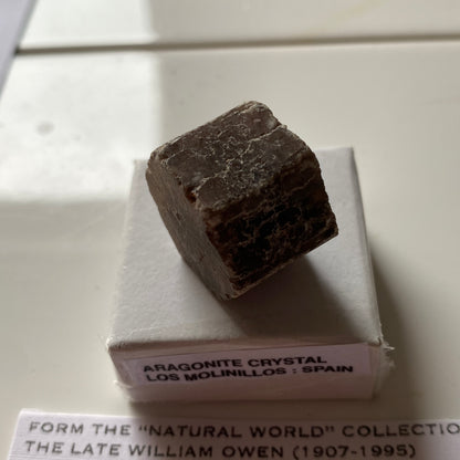 ARAGONITE CRYSTAL - LOS MOLINILLOS, SPAIN 19g MF4444