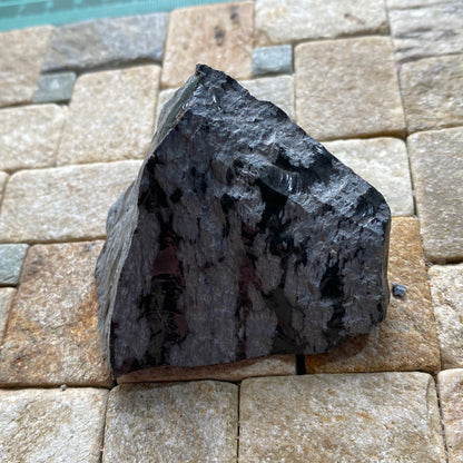 OBSIDIAN WITH CRISTOBALITE - BLACK SPRINGS, UTAH, U.S.A. 73g MF4225