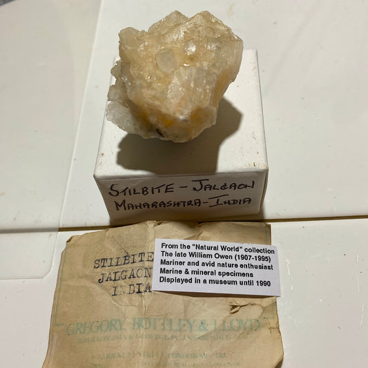 STILBITE FROM JALGAON, NASHIK, MAHARASHTRA, INDIA 37g MF1511
