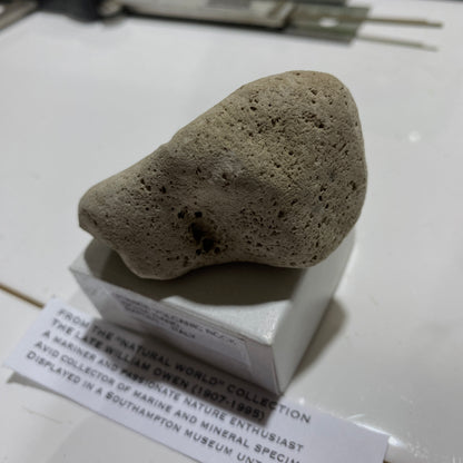 PUMICE VOLCANIC ROCK - ISCHIA ISALND, NAPLES, ITALY. 17g. MF4227