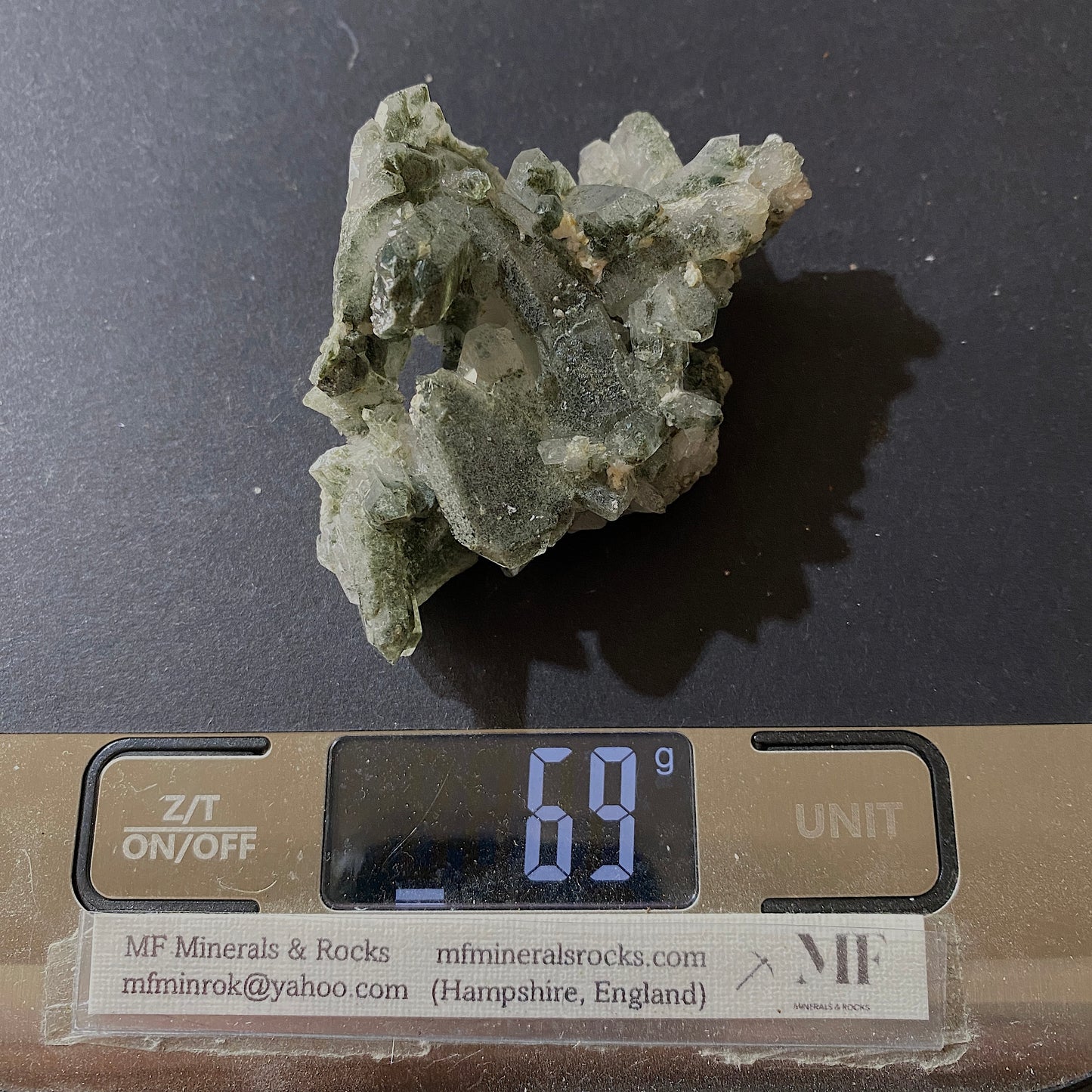 QUARTZ/CHLORITE DU DISTRICT DE KHARAN, PAKISTAN 100g MF6891