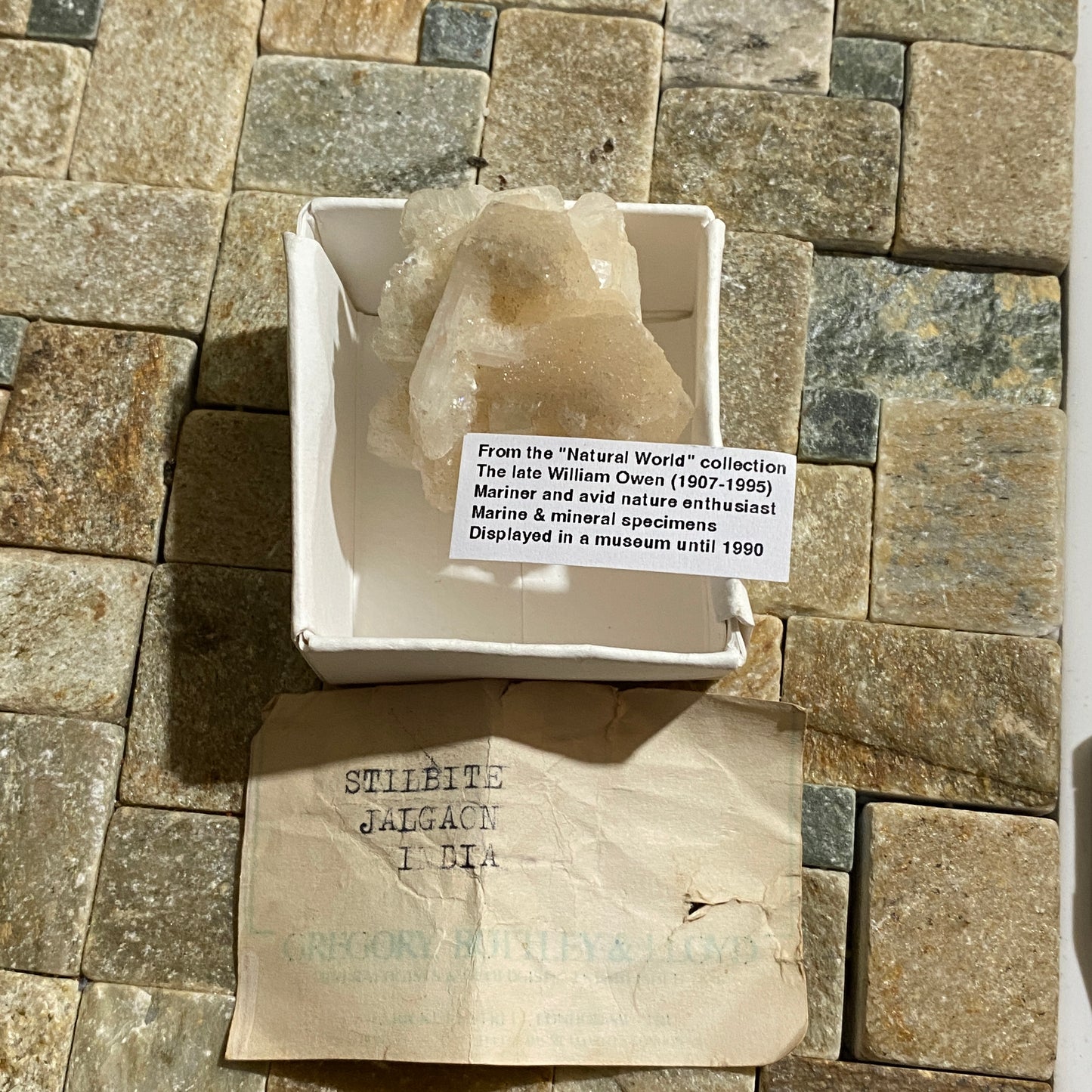 STILBITE FROM JALGAON, NASHIK, MAHARASHTRA, INDIA 37g MF1511
