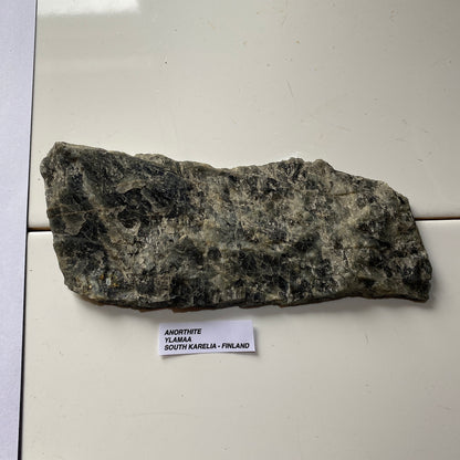 ANORTHITE [LABRADORITE] FELDSPAR - YLAMAA, FINLAND 185g MF6817