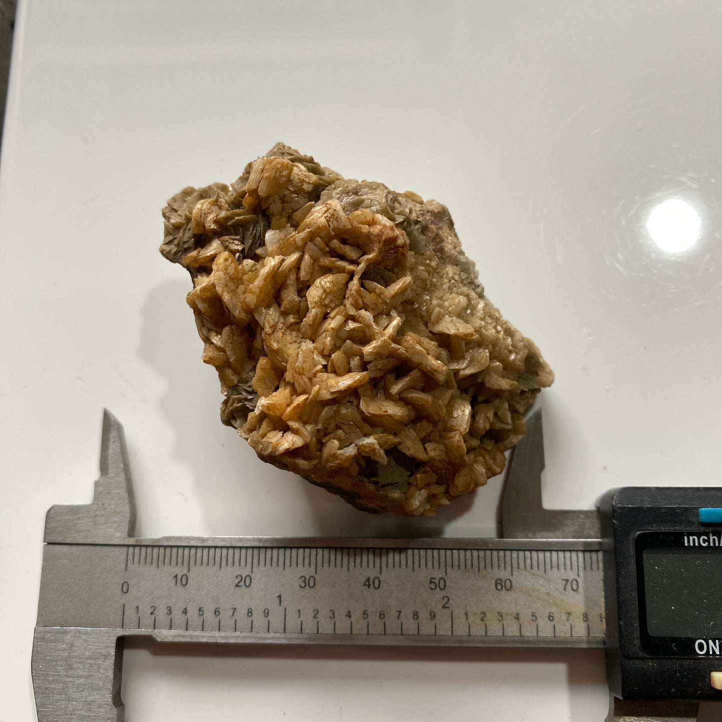 DOLOMITE WITH GALENA : WEST WHEAL MAR ANN, MENHENIOT, CORNWALL  122g MF5234