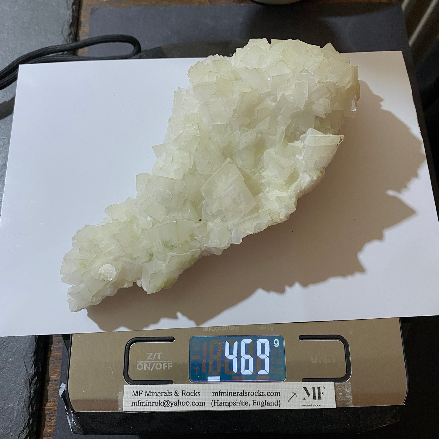 BEAUTIFUL CALCITE CRYSTAL ASSEMBLAGE FROM TSUMEB MINE, NAMIBIA 468g MF1570