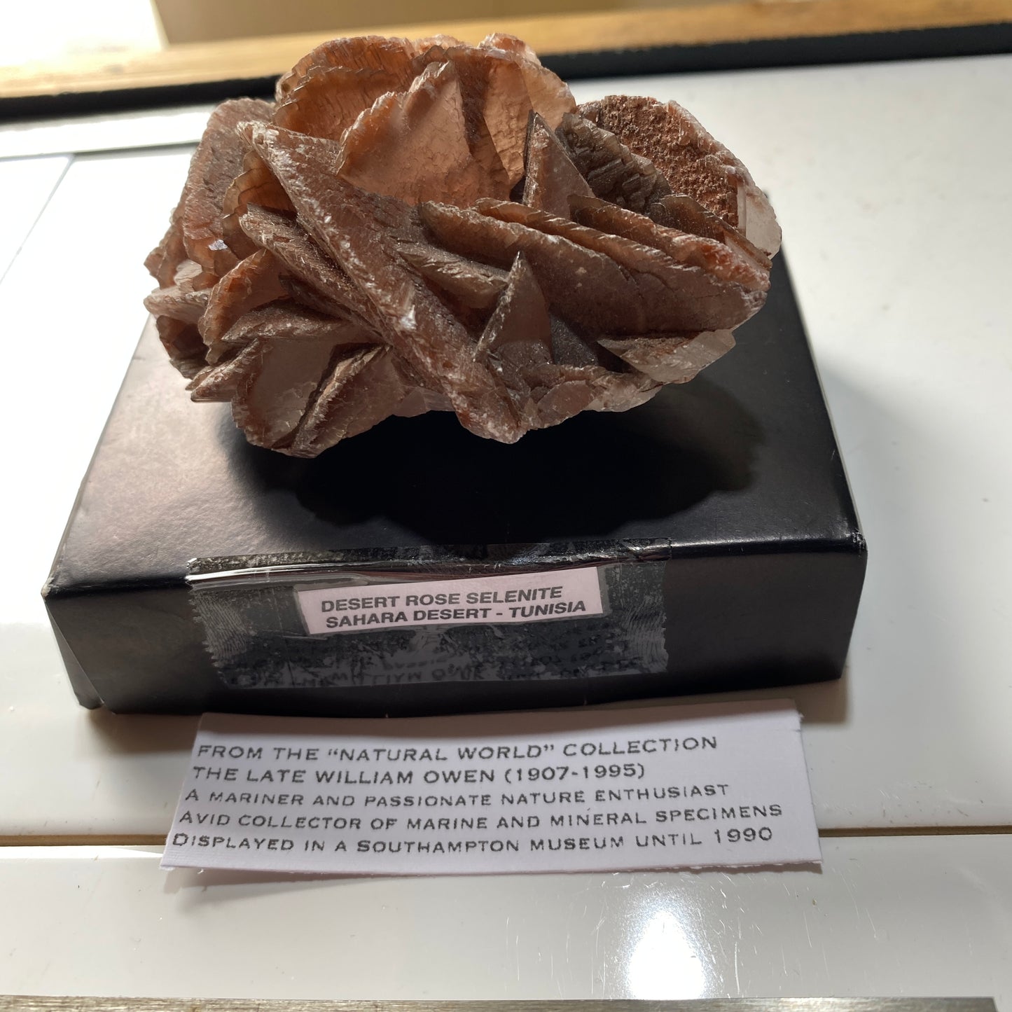 SELENITE DESERT ROSE - TUNISIA SAHARA DESERT, AFRICA 158g MF6896