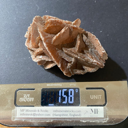 SELENITE DESERT ROSE - TUNISIA SAHARA DESERT, AFRICA 158g MF6896