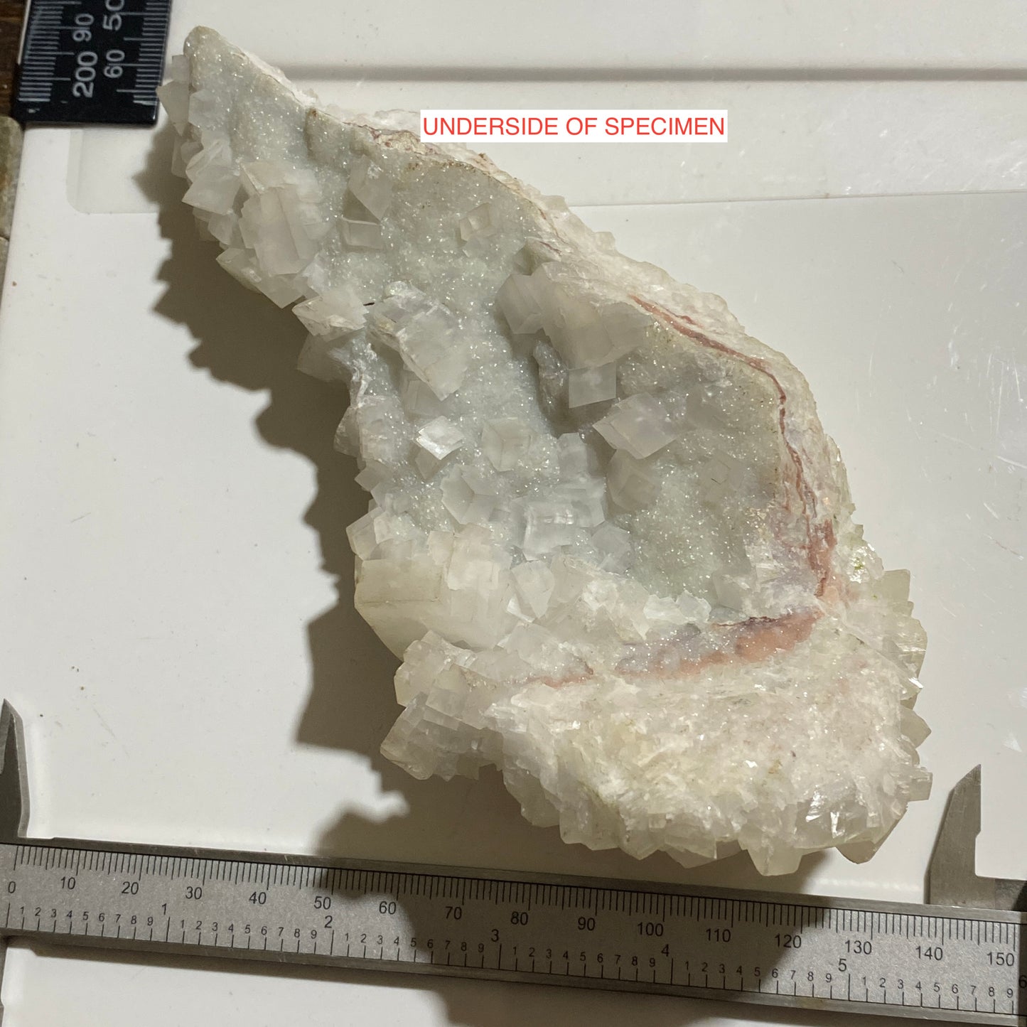 BEAUTIFUL CALCITE CRYSTAL ASSEMBLAGE FROM TSUMEB MINE, NAMIBIA 468g MF1570