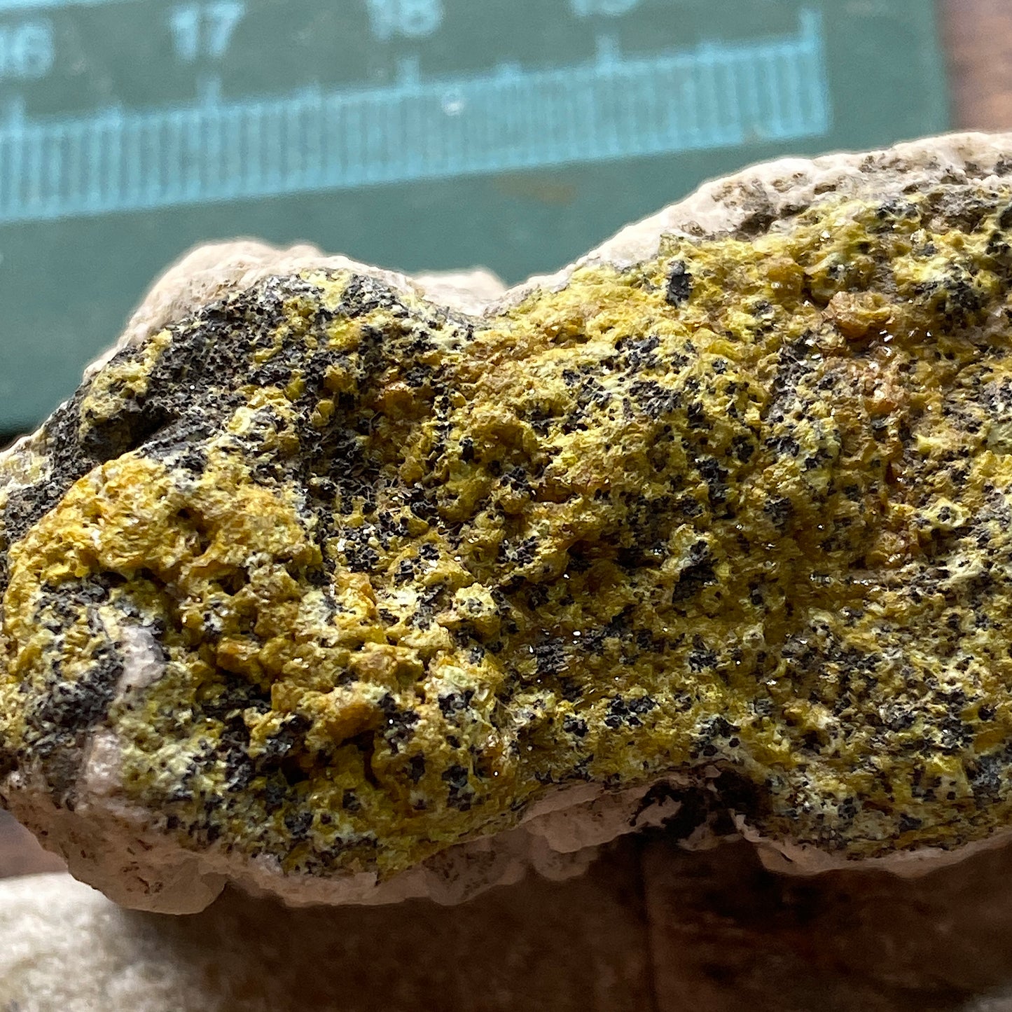 PYROMORPHITE : BWICH GLAS MINE, TAL-Y-BONT, CEREDIGION, WALES, U.K. 83g MF5236