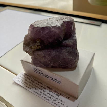 FLUORITE - GREENLAWS MINE, STANHOPE, COUNTY DURHAM, ENGLAND 222g MF6813
