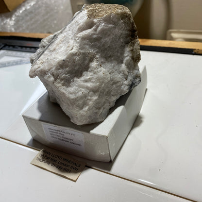 CALCITE WITH ARAGONITE, HEIGHTS MINE, COUNTY DURHAM,ENGLAND. 538g MF1503