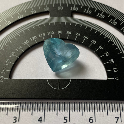 AQUAMARINE BERYL NATURAL MINED GEMSTONE - SHENGUS, GILGIT-BALTISTAN, PAKISTAN 10.83Ct MFG1894