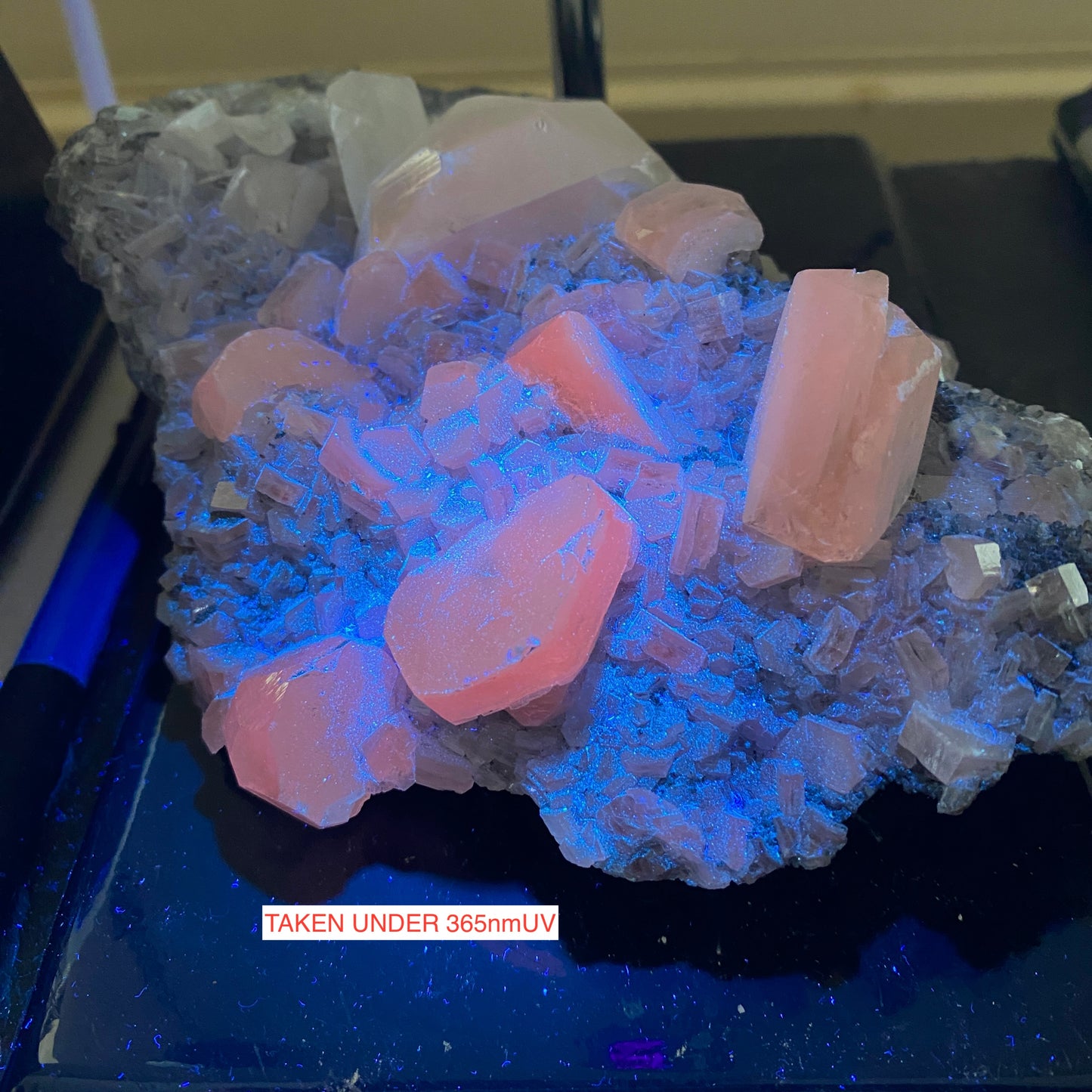 CALCITE CRYSTAL ASSEMBLAGE, NORTHERN CAPE, SOUTH AFRICA. SUBSTANTIAL 838g MF1594