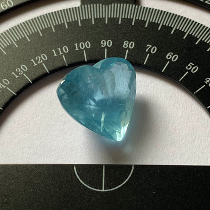 AQUAMARINE BERYL NATURAL MINED GEMSTONE - SHENGUS, GILGIT-BALTISTAN, PAKISTAN 10.83Ct MFG1894