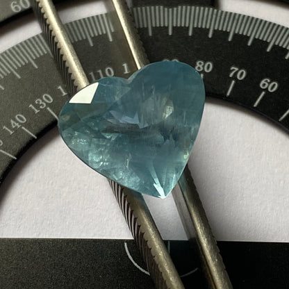 AQUAMARINE BERYL NATURAL MINED GEMSTONE - SHENGUS, GILGIT-BALTISTAN, PAKISTAN 10.83Ct MFG1894