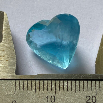 AQUAMARINE BERYL NATURAL MINED GEMSTONE - SHENGUS, GILGIT-BALTISTAN, PAKISTAN 10.83Ct MFG1894