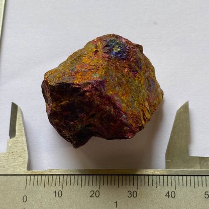 PEACOCK COPPER ORE FROM SAN MARTIN MINE, MEXICO 44g MF2044