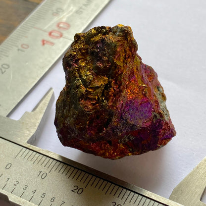 PEACOCK COPPER ORE FROM SAN MARTIN MINE, MEXICO 44g MF2044